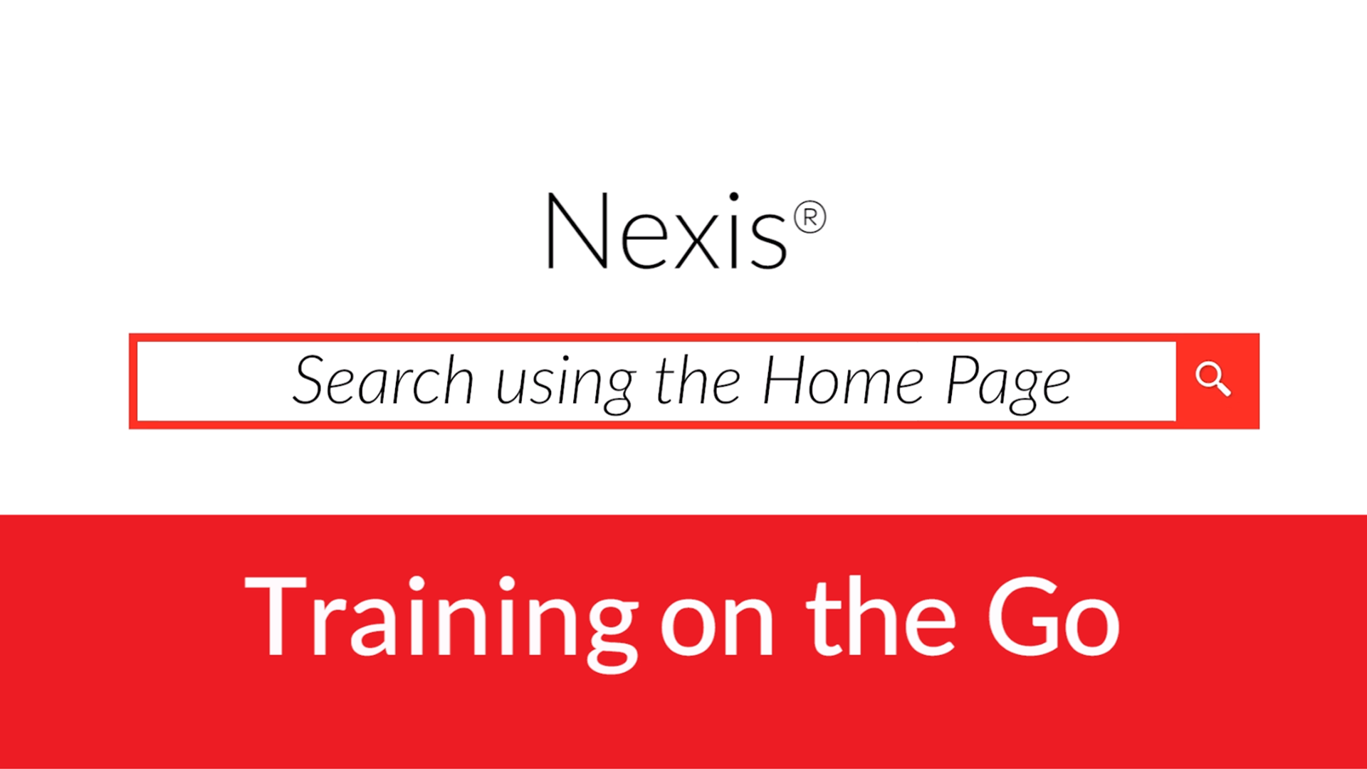 Starting Your Search