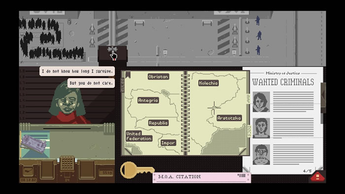 Papers, Please review