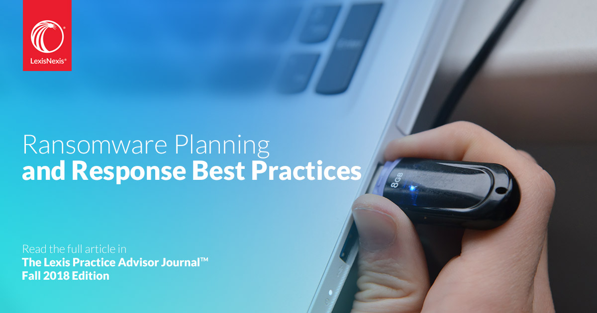 Ransomware Planning And Response Best Practices