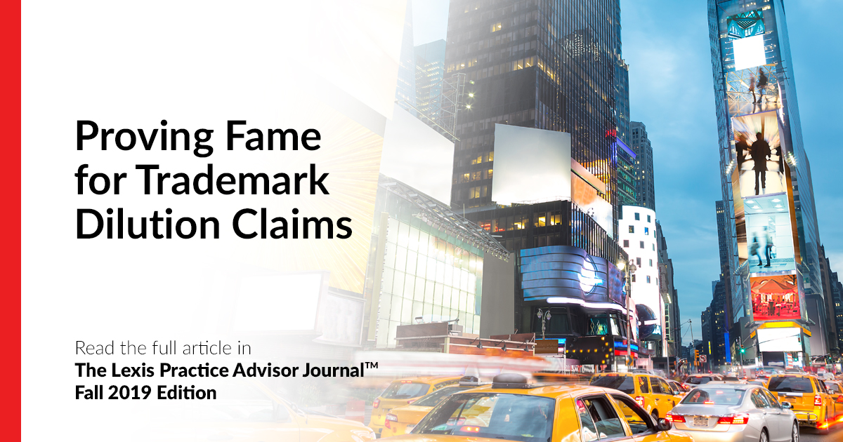 Proving Fame for Trademark Dilution Claims
