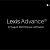 Lexis Advance Release Notes - 22 August 2020
