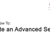 Create an Advanced Search