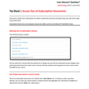 Access Out-of-Subscription Documents